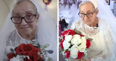 Vovó de 77 anos se casou com ela mesma: "Melhor coisa que já me aconteceu”