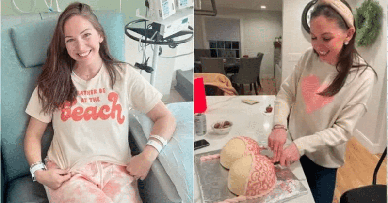 Mulher descobriu câncer de mama agressivo de maneira inusitada