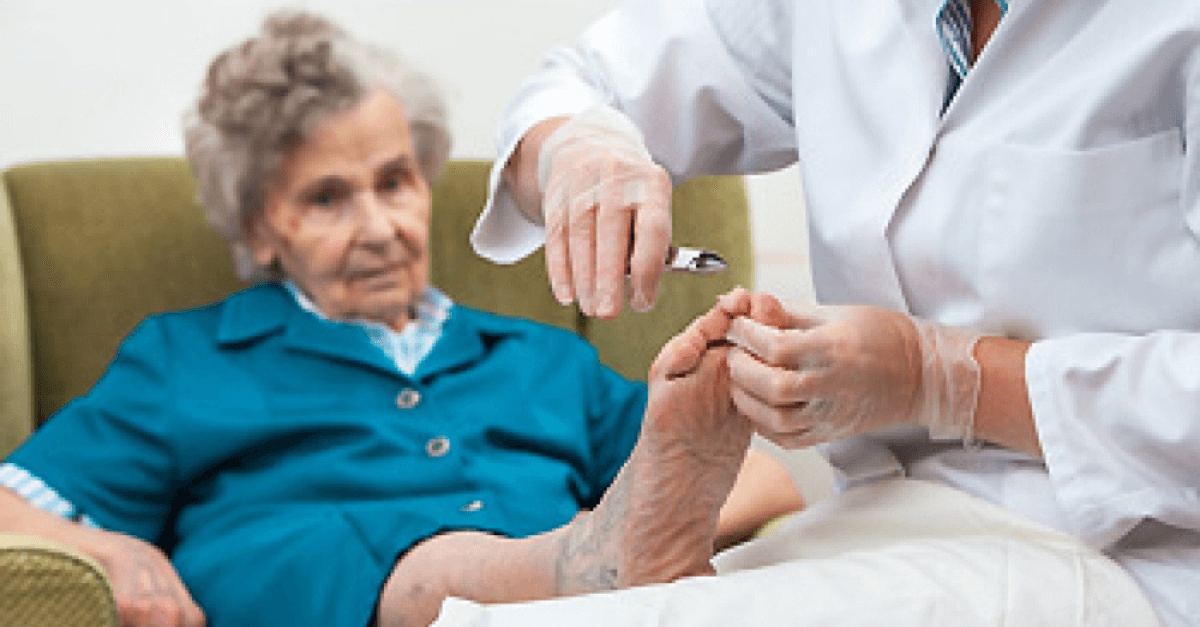 As doenças mais comuns nos pés de idosos