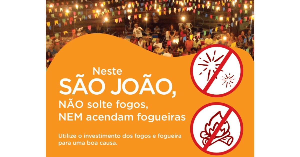 São João: dicas para evitar acidentes com fogos de artifício e fogueiras