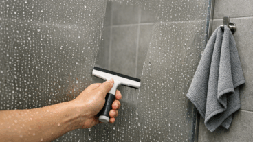 Rodo de pia ou pano de microfibra: o que deixa o box apresentável mais rápido