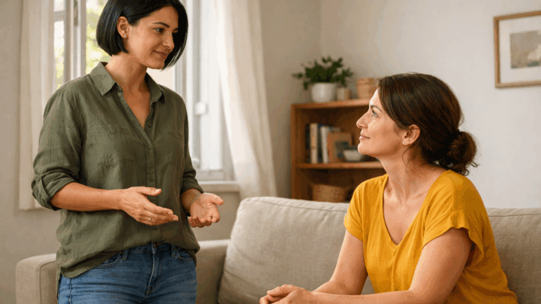 4 jeitos de retomar uma conversa atravessada sem transformar tudo em cobrança