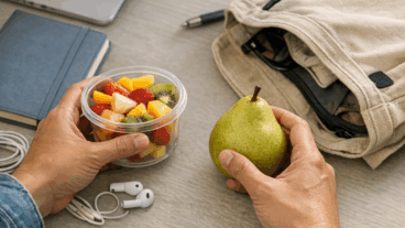 Fruta já cortada ou fruta inteira: o que ajuda mais a comer melhor nos dias corridos