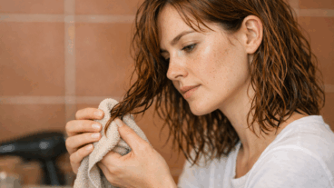 Secar o cabelo logo ou esperar um pouco: o que reduz mais o frizz sem complicar a rotina