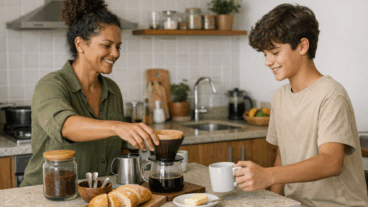 Como organizar um canto do café da manhã para reduzir a pressa das primeiras refeições