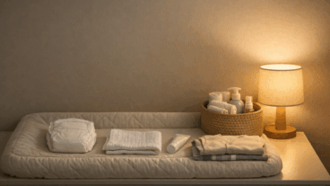 Como deixar a troca de fralda da madrugada mais simples sem acender a casa inteira