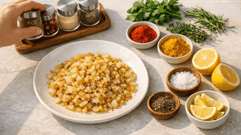 Como deixar uma base de temperos pronta para cozinhar mais rápido sem repetir o mesmo sabor a semana inteira