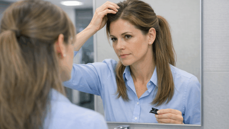 O erro de passar produto demais para disfarçar a oleosidade da raiz e terminar com o cabelo pesado no meio do dia