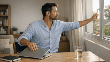 Como criar um minuto de transição entre trabalho e casa mesmo quando você não sai para a rua