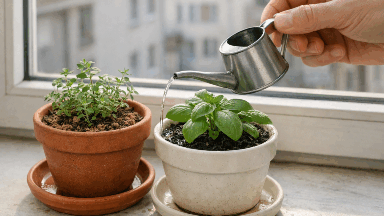 Como regar vasos pequenos sem encharcar a terra nem esquecer deles até o fim da semana