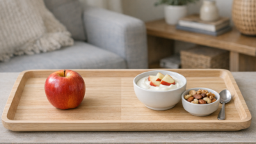 Fruta sozinha ou com algum complemento: o que costuma sustentar melhor o lanche da manhã