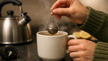 O erro de preparar chá relaxante muito forte e transformar uma pausa simples em desconforto