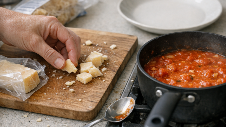O erro de beliscar enquanto cozinha e chegar à mesa sem perceber o quanto já comeu