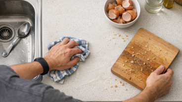 Como perceber que você está limpando a cozinha duas vezes pelo mesmo motivo sem notar