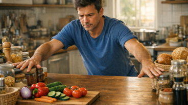 O erro de deixar tudo na bancada porque parece prático e depois perder tempo para cozinhar