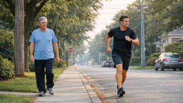 Qual ritmo costuma render mais numa caminhada curta: sair acelerando ou deixar o corpo ganhar calor primeiro