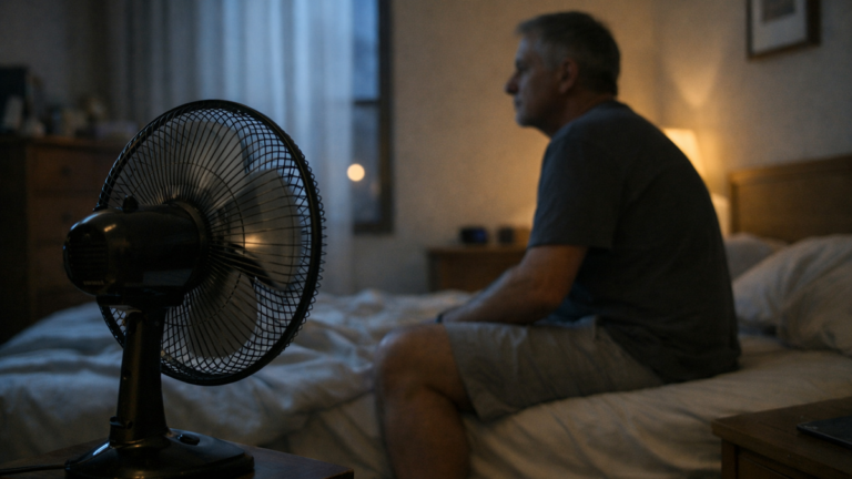 O que faz um ventilador parecer mais barulhento depois que a casa finalmente silencia: o aparelho ou a forma como você chega ao fim do dia
