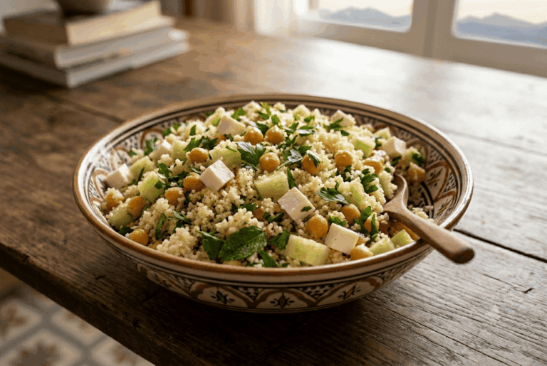A alternativa mais leve e refrescante para os dias quentes. O toque salgado do queijo feta e o aroma da hortelã fresca despertam o lado mais vibrante desse grão.