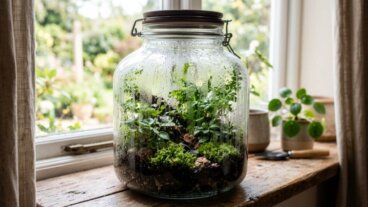 Terrário fechado no verão: como evitar o excesso de calor, a condensação e plantas murchas