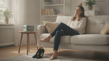 Chegar cansado em casa: música, volume e silêncio para uma transição mais suave