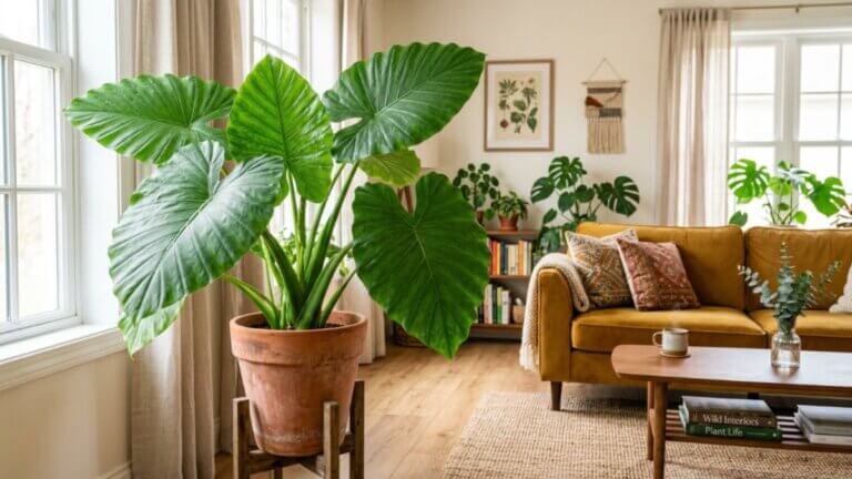 Alocasia macrorrhiza (Oreja de elefante)