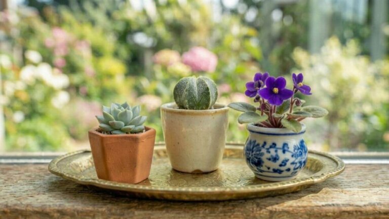 7 mini plantas para espaços reduzidos: bonitas, compactas e fáceis de cuidar