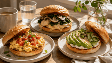 Pão de hambúrguer que sobrou: 3 opções de café da manhã salgado para aproveitá-lo antes que ele fique duro