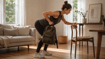 Remada com mochila em casa: como fortalecer as costas sem halteres e com boa técnica