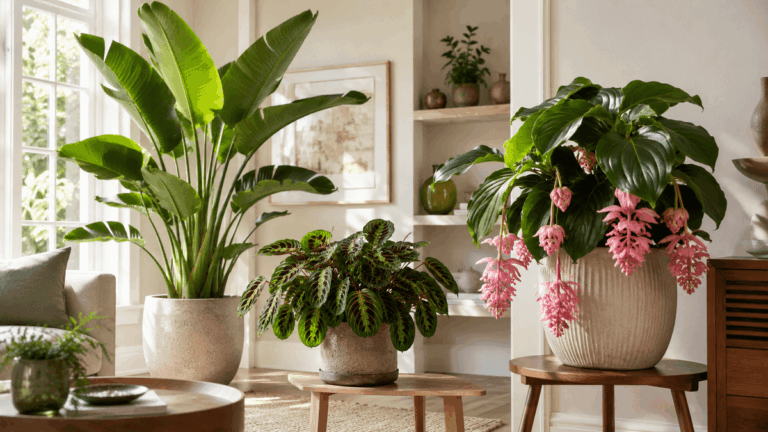 8 plantas de interior exóticas e chamativas que são fáceis de cuidar