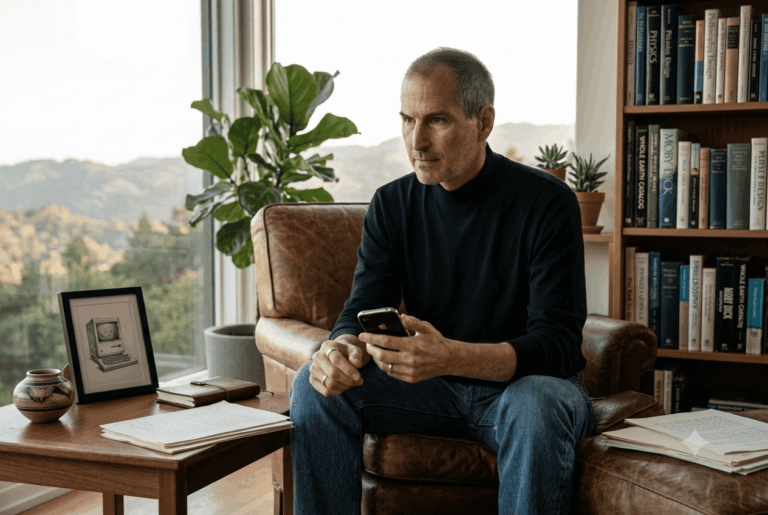 Steve Jobs: “A única maneira de fazer um ótimo trabalho é amar o que você faz”
