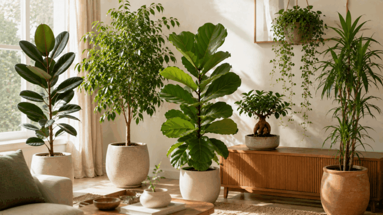 6 variedades de ficus que se adaptam melhor a vasos dentro de casa