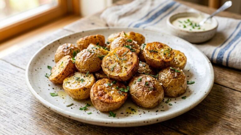 Batatas baby crocantes: ficam melhores no forno ou na frigideira?