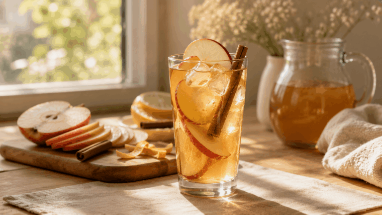 A infusão gelada de maçã e canela para aquelas tardes em que você não quer café