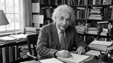 Albert Einstein: “Não tente se tornar uma pessoa de sucesso, mas sim uma pessoa de valor”