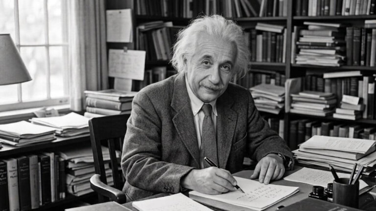Albert Einstein: “Não tente se tornar uma pessoa de sucesso, mas sim uma pessoa de valor”