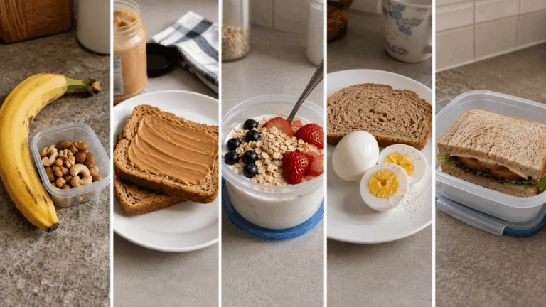 5 opções de café da manhã rápidas para não sair de casa só com café