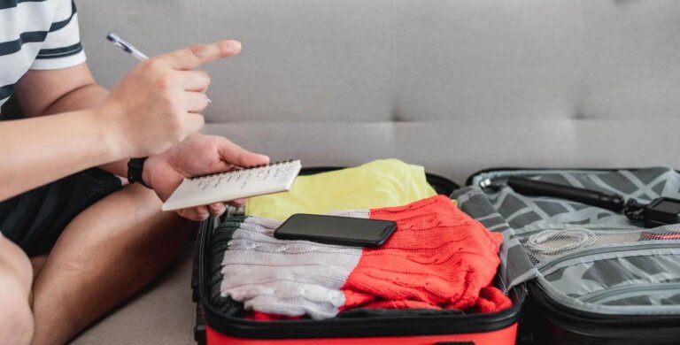 Essa verificação de 5 minutos antes de viajar evita odores desagradáveis e desordem ao voltar