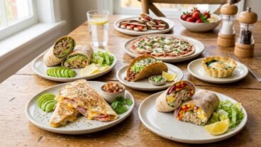 Refeições rápidas com tortilhas de trigo: 7 receitas que salvam o seu dia em poucos minutos