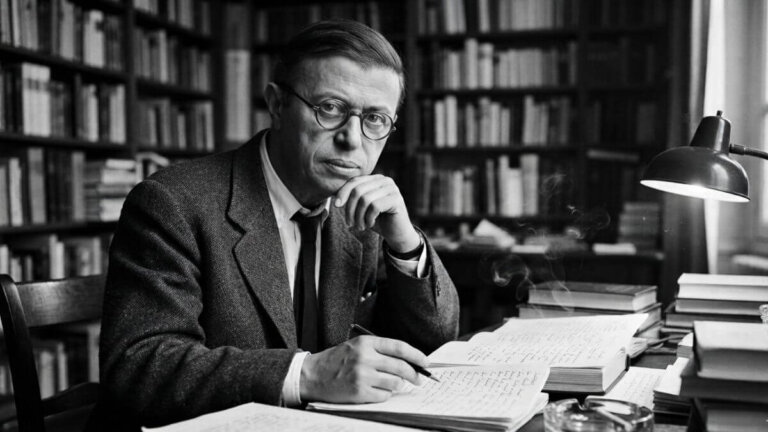 Jean-Paul Sartre: “O importante não é o que fizeram de nós, mas o que fazemos com o que fizeram de nós”