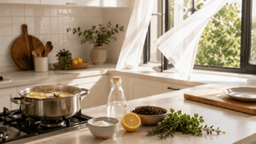 Você cozinhou peixe e ficou com cheiro? 7 dicas para tirar o cheiro rapidinho