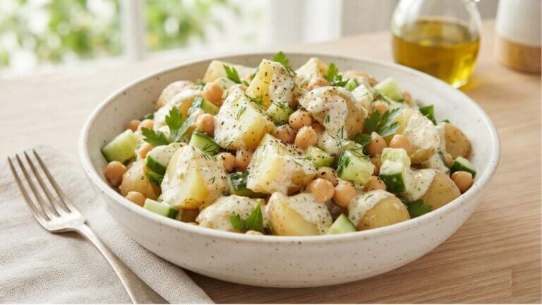 Patatas cocidas saciantes