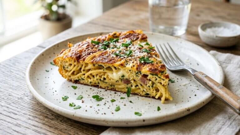 Tortilla con pasta Tortilla con pasta