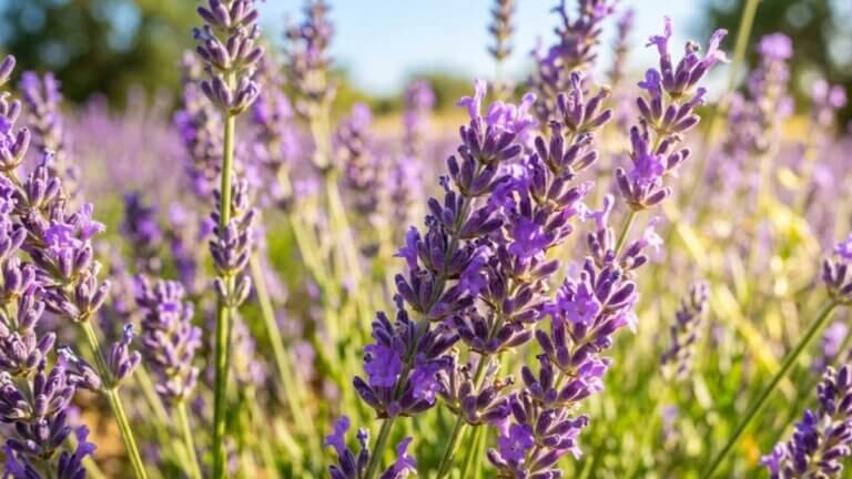 Flor de lavanda
