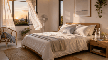 5 estratégias para refrescar o corpo e o quarto nas noites de calor extremo