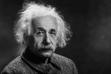 Albert Einstein: “A vida é como andar de bicicleta: se você quiser manter o equilíbrio, precisa seguir em frente”