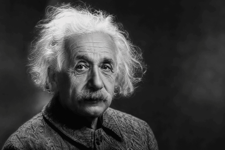 Albert Einstein: “A vida é como andar de bicicleta: se você quiser manter o equilíbrio, precisa seguir em frente”