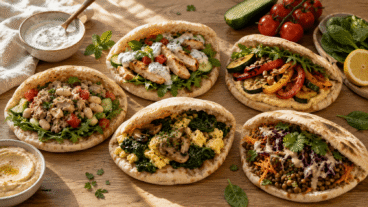 5 recheios para pão pita para resolver seus jantares de segunda a sexta-feira