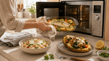 Não tem tempo para cozinhar? 5 receitas completas e rápidas no micro-ondas