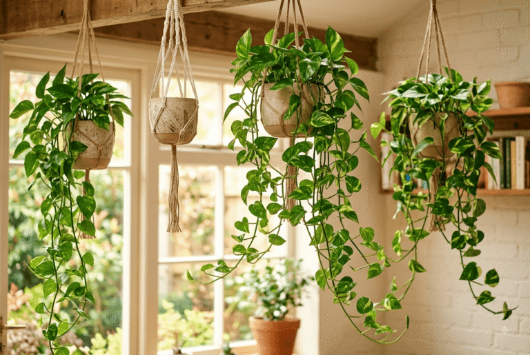 Onde podar suas plantas potos com caules longos para estimular novos brotos