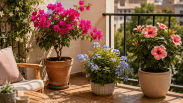 Os 9 arbustos floridos mais resistentes para dar um toque de cor ao seu terraço